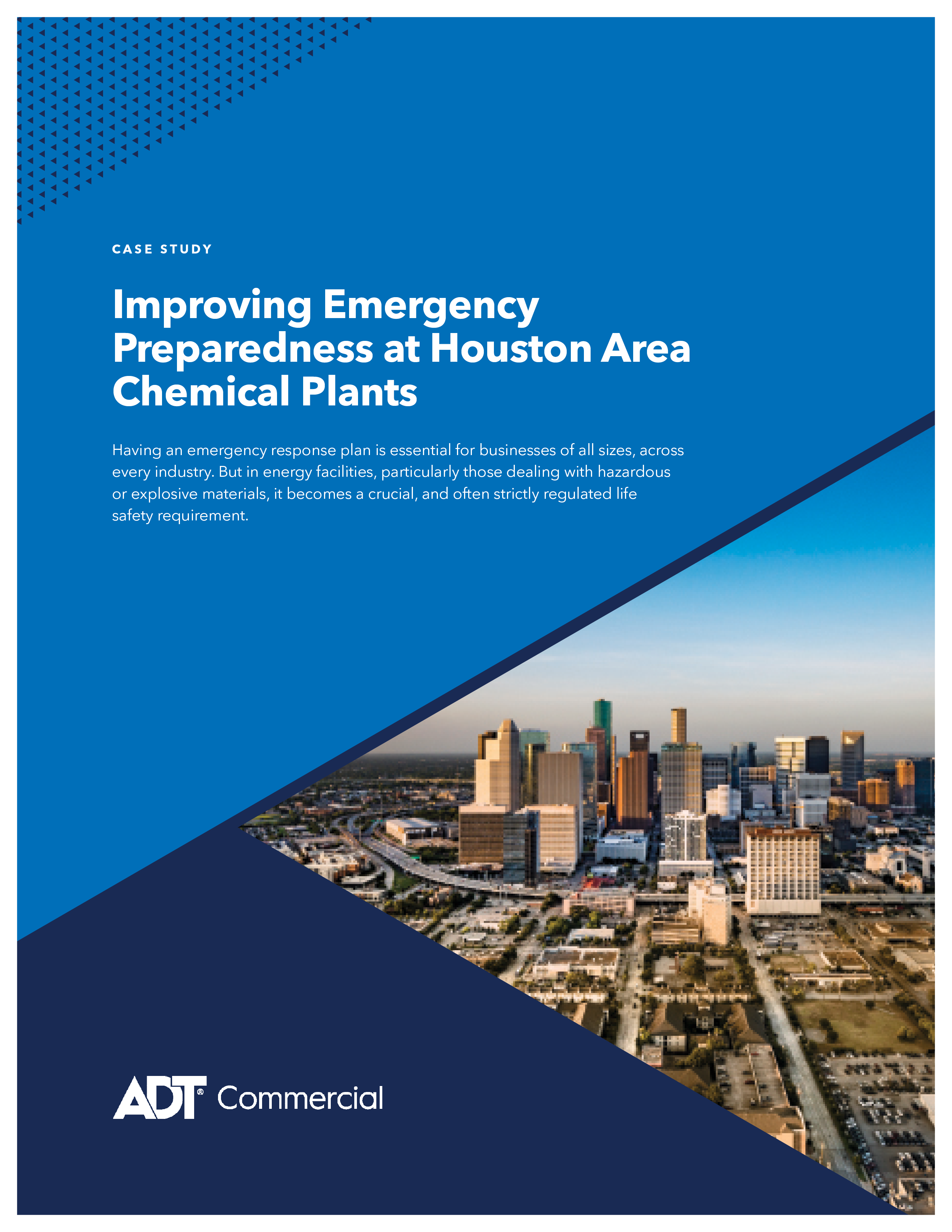 Improving Emergency Preparedness at Houston Area Chemical Plants case study